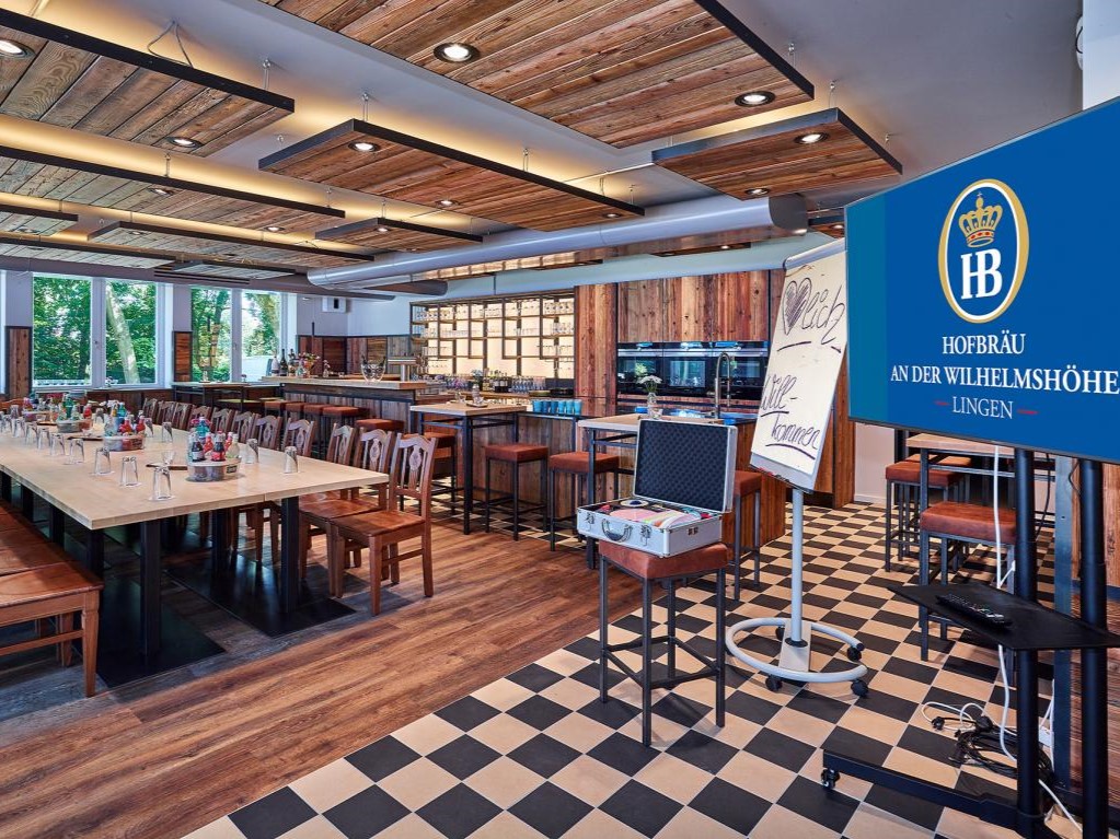 Saal im Restaurant Wilhelmshöhe